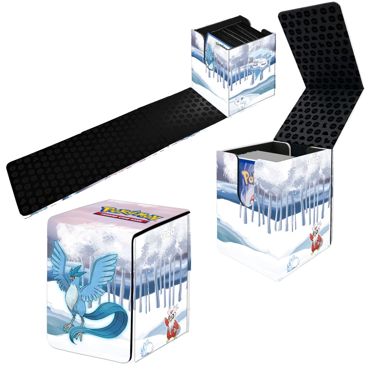 Pokemon - Alcove Flip Box SIMILICUIR - Foret d'Hiver