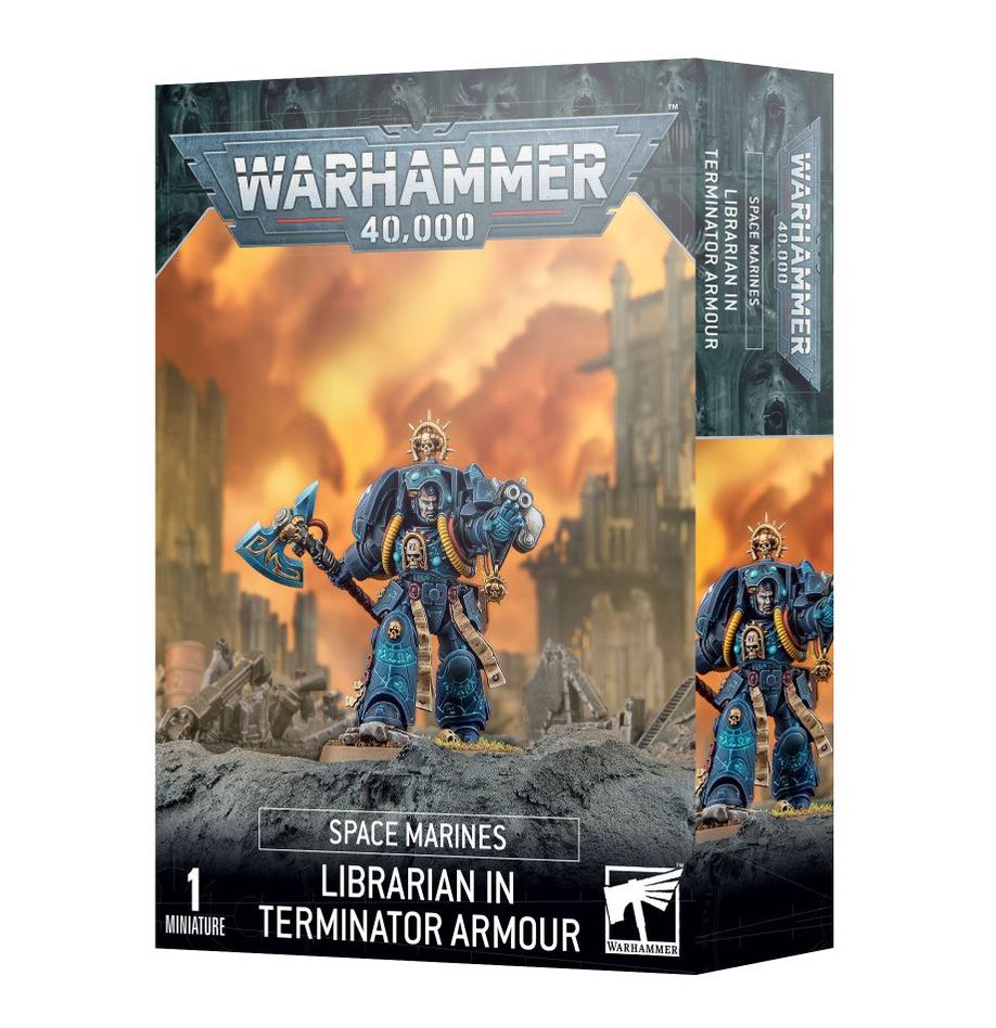Space Marine - Librarian en armure Terminator