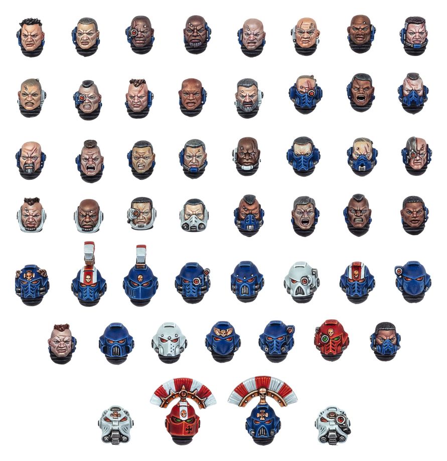 Utramarine - set de têtes