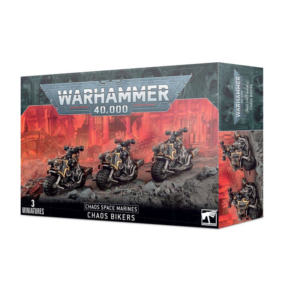 Space marine du chaos - Motard du chaos