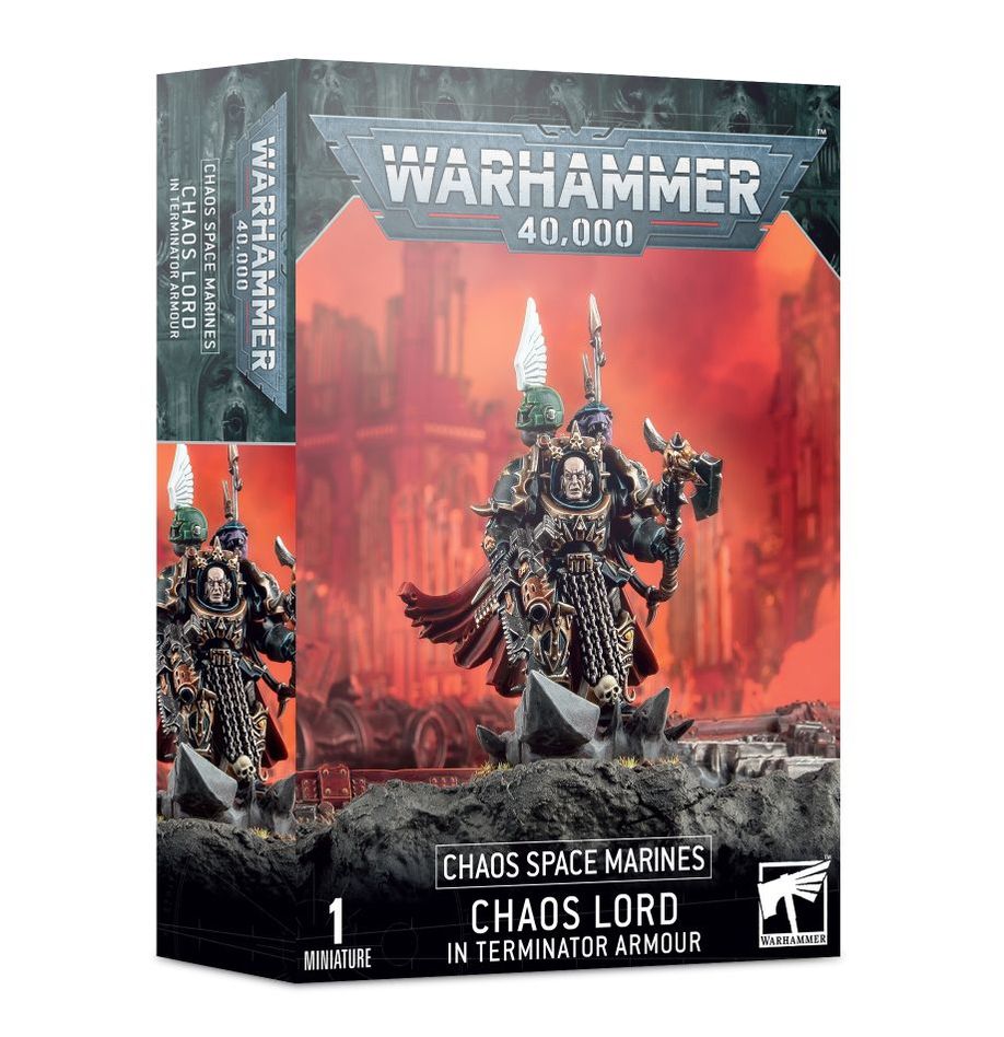 Space marine du chaos - Sorcier/seigneur en armure Terminator