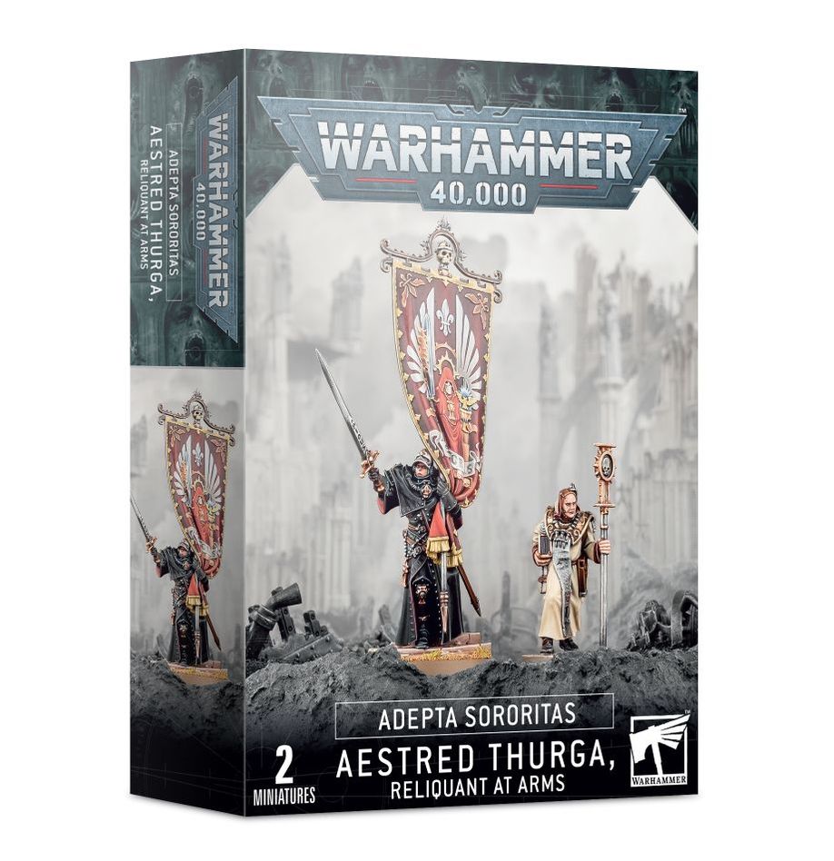 Adepta Sororita - Aestred Thurga, reliquante en armes