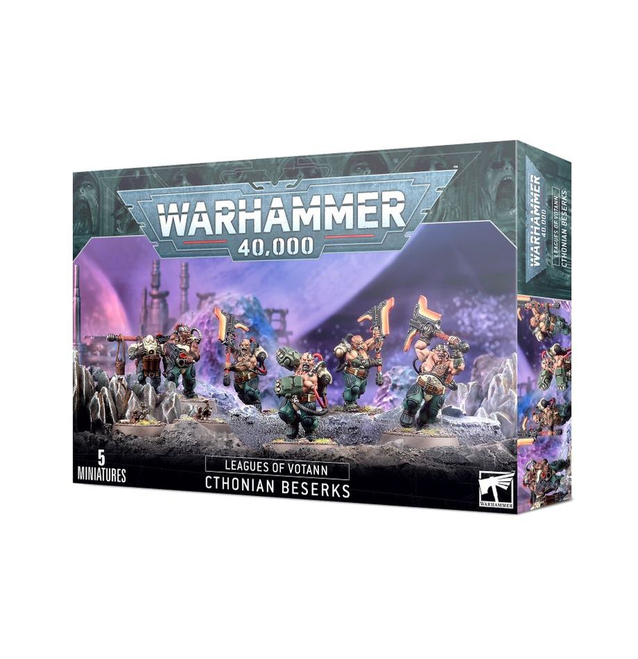 League of Votann - Berserks Cthoniens