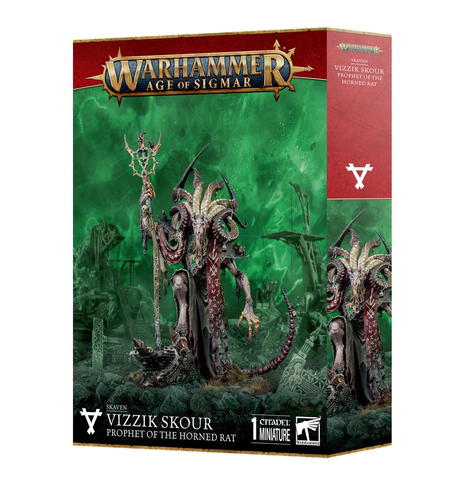 Skaven - Vizzik Skour Prophet Of The Horned Rat