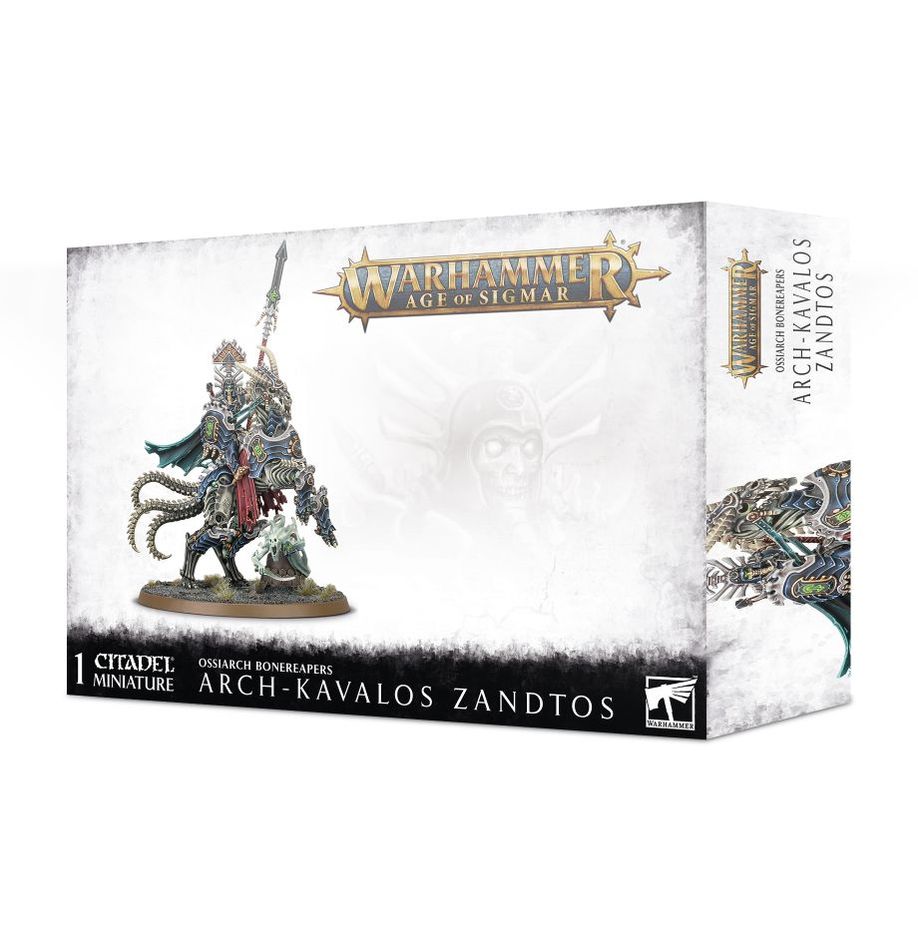 Ossiarch Bonereapers - Arch Kavalos Zandtos Dark Lance of Ossia