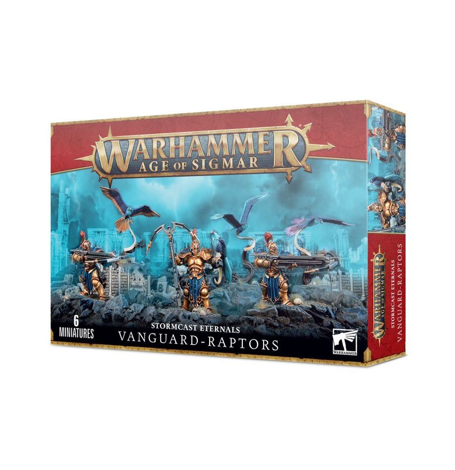 Stormcast Eternals - Vanguard Raptors/Vanguard-Raptors avec arbalètes Hurricane & Aetherwings