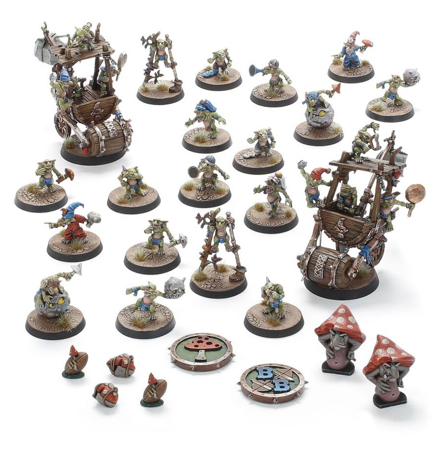 Équipe de Blood Bowl de Snotlings: Crud Creek Nosepickers