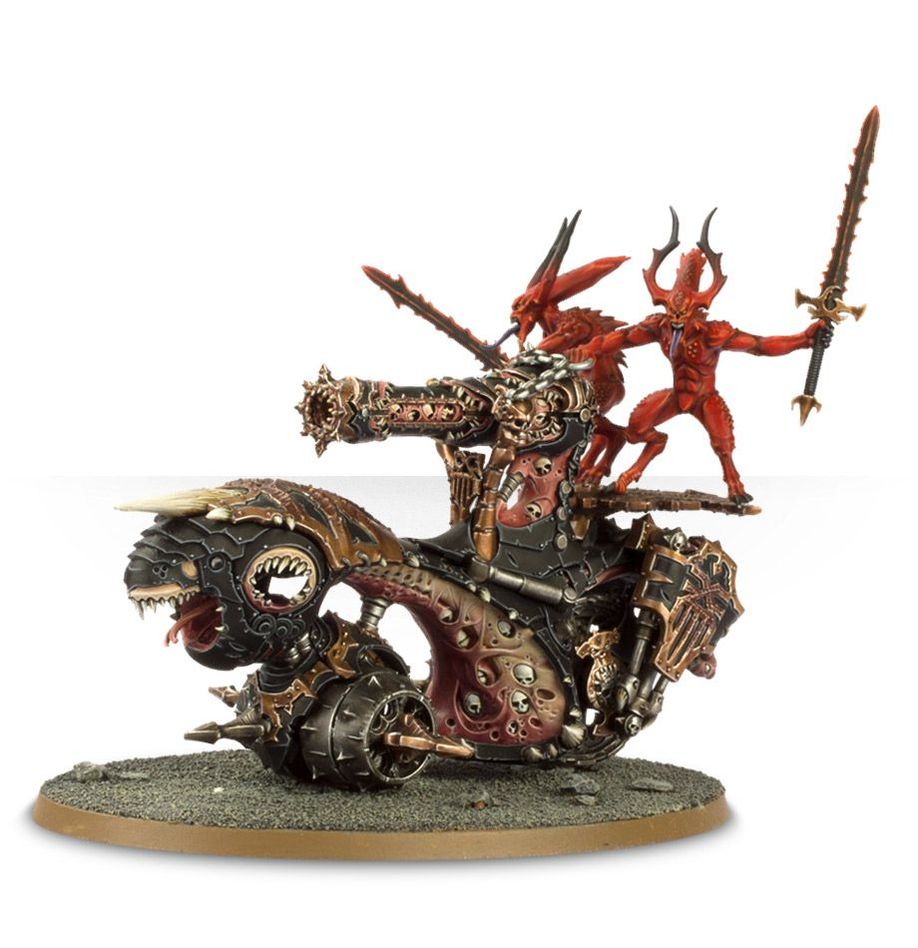 Blades of khorne - BloodThrone/Rendmaster, Herald of Khorne on Blood Throne/Skull Cannon