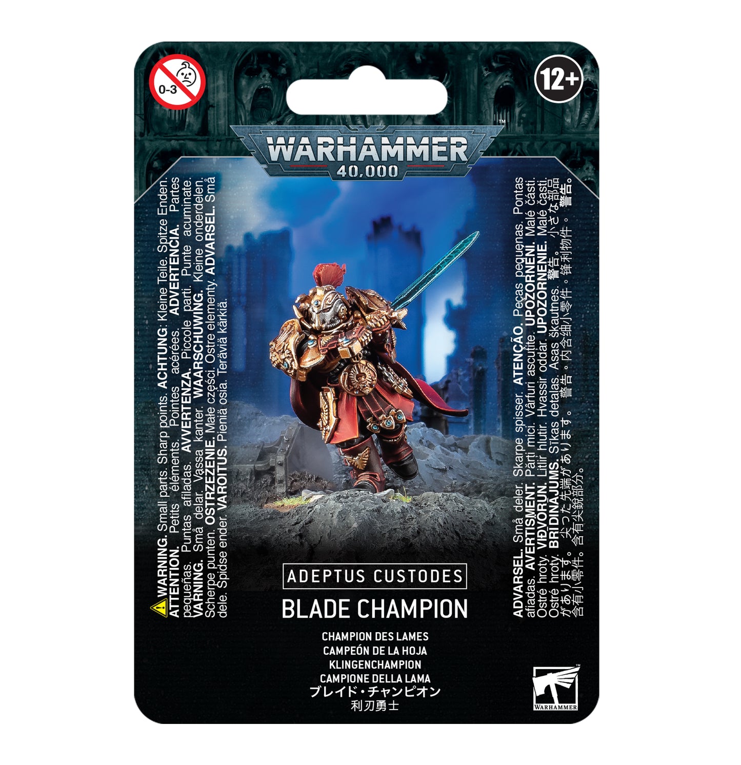 Adeptus Custodes - Champion des Lames