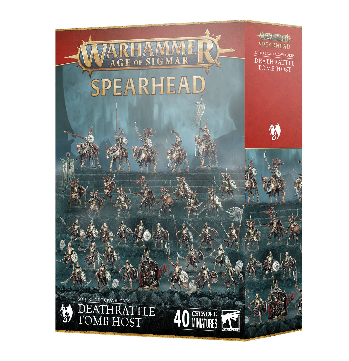 Soulblight Gravelords - fer de lance – Ost des Tombes de Raclemorts