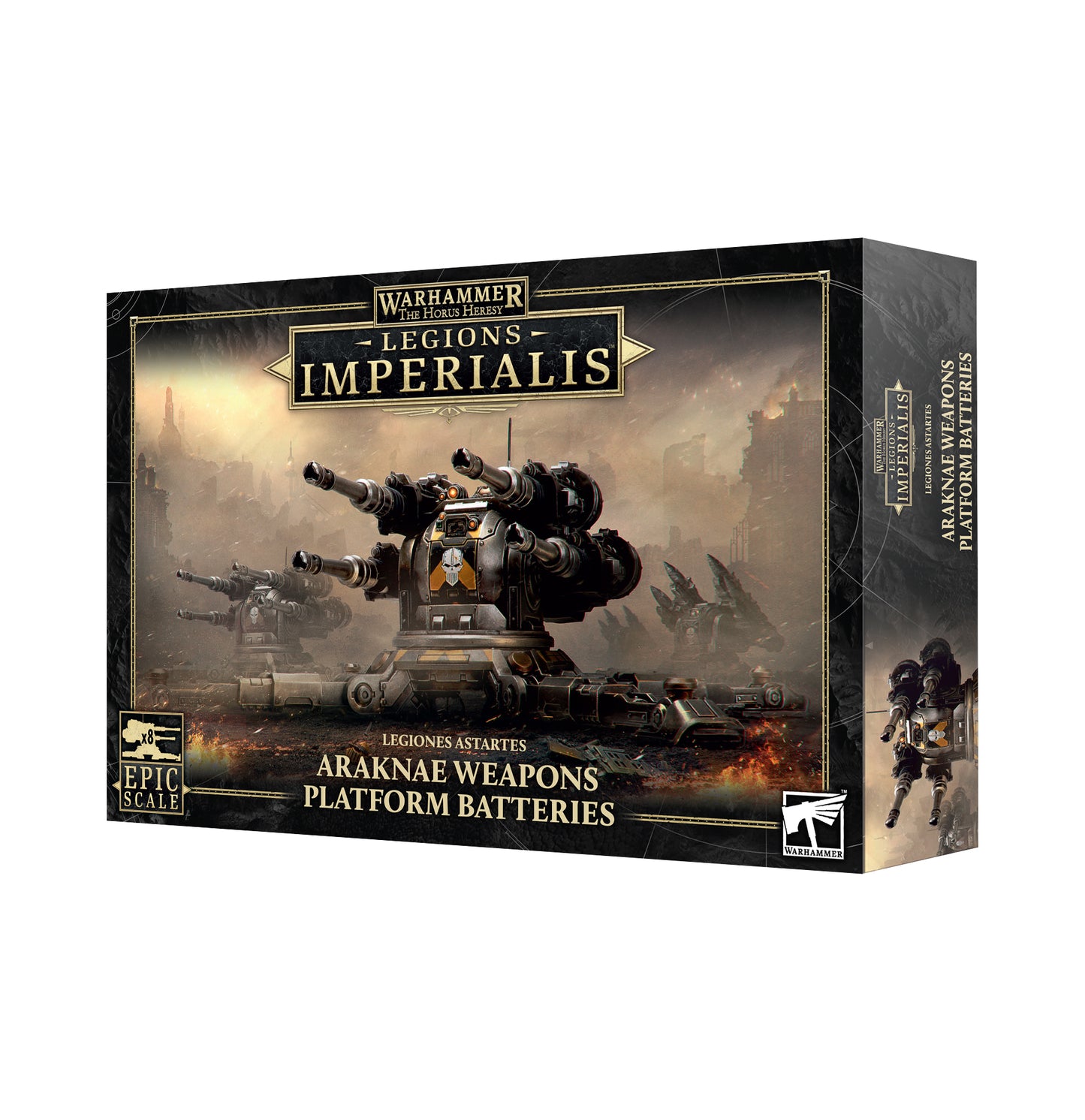 Legions Imperialis-Araknae Weapons Platform Batteries legion astartes