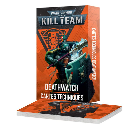 Kill team - cartes technques - deathwatch