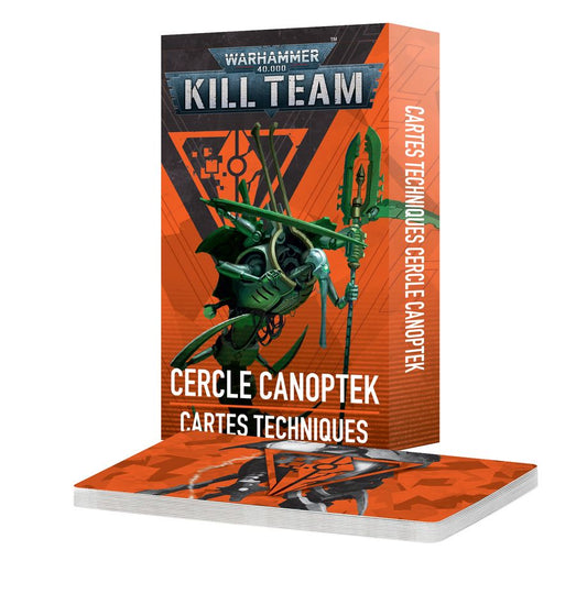 Kill teams - cartes technique - cercle canoptek