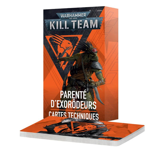 Carte technique - Parenté d'exorodeurs