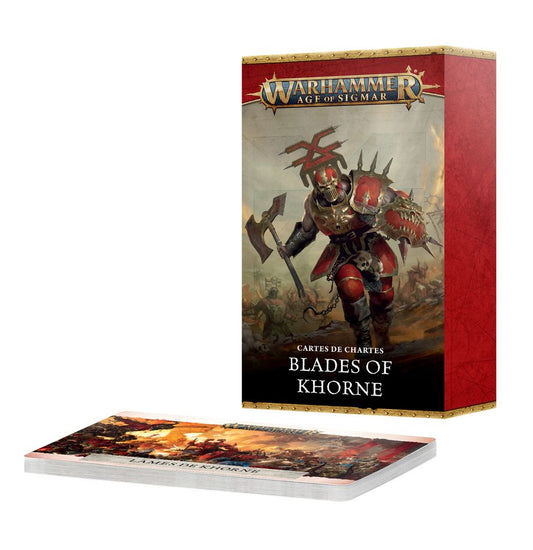 Blade of khorne - carte technique