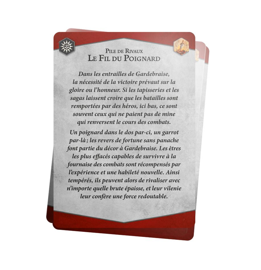 Pile de riveaux - le fils du poignard