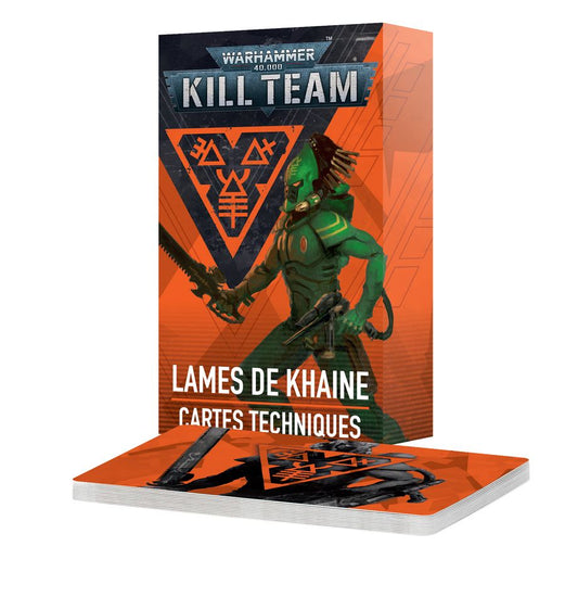Carte technique  - Lame de khaine