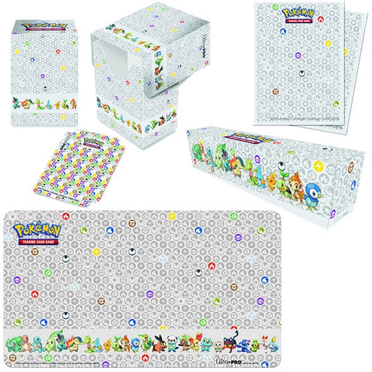 BUNDLE Pokemon - Tapis, Deck box et Sleeves