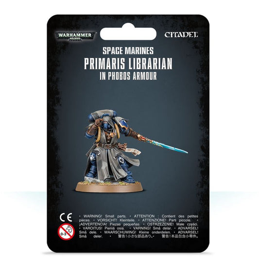 Space Marine - Primaris Librarian en armure phobos