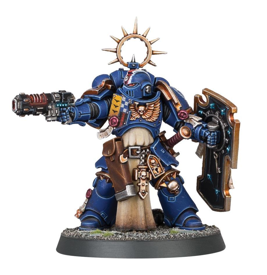 Space marine - Lieutenant a bouclier storm