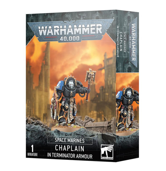 Space Marine - Chapelain en armure Terminator