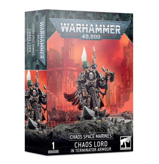 Space marine du chaos - Sorcier/seigneur en armure Terminator