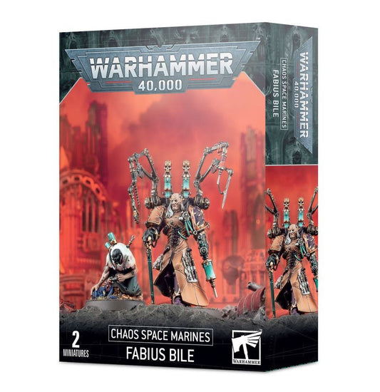 Space Marine du chaos - Fabius bile