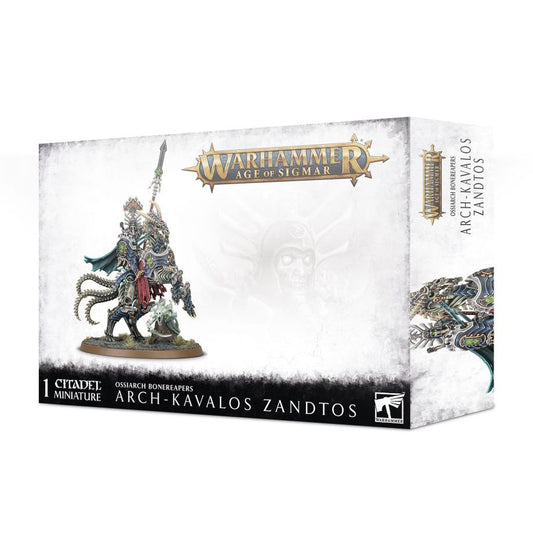 Ossiarch Bonereapers - Arch Kavalos Zandtos Dark Lance of Ossia