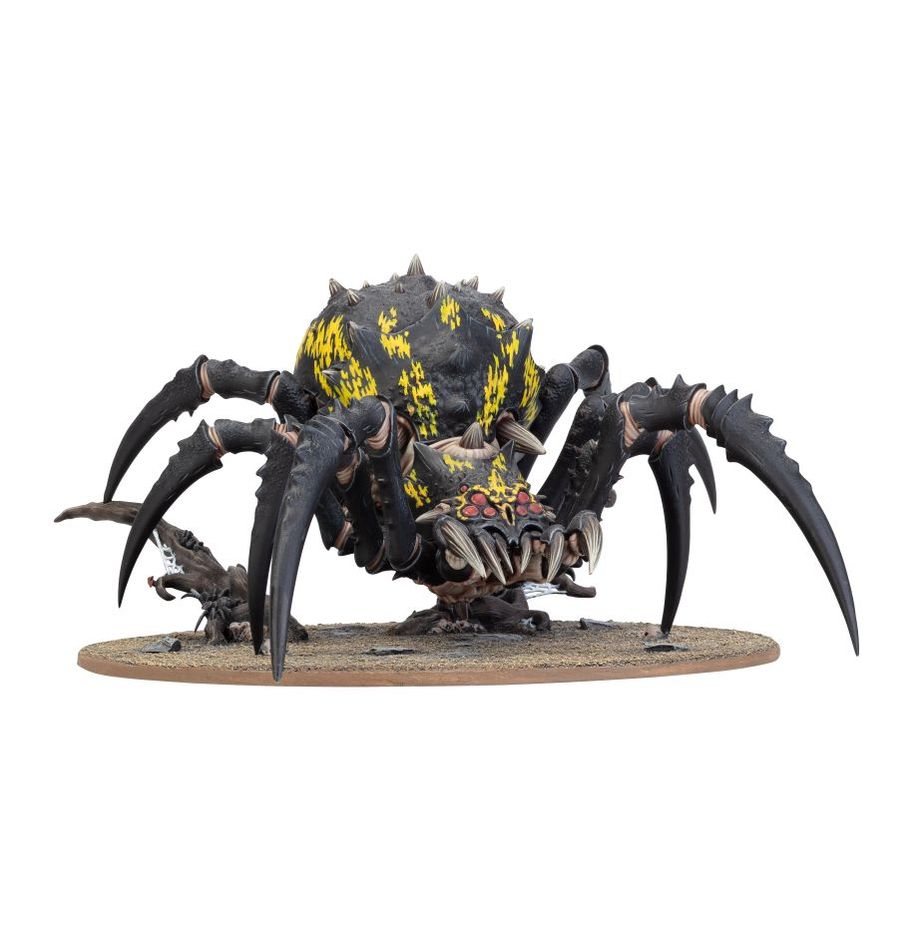 Gloomspite Gitz - Arachnarok Tissegrouille/Arachnarok avec Catatoile/Chamane Tisseur sur Arachnarok/Arachnarok avec Tribu Guerrière Crodaragne