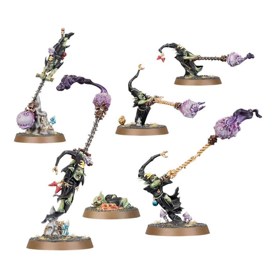 Gloomspite Gitz - Sporesplatta Fanatics/Fanatiques Krabouilleurs