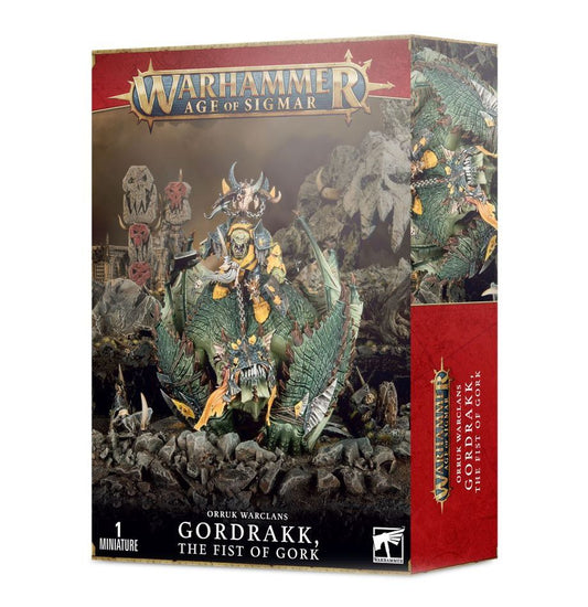 Orruk Warclan - Gordrakk, le Poing de Gork /Mégaboss sur Gueule-ki-kraz
