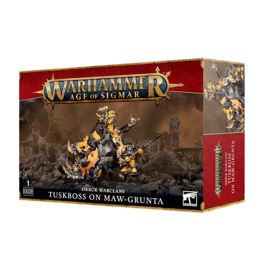 Orruk warclan - Tuskboss On Maw Grunta/Maw-grunta avec Hakkin' Krew/Gouger Maw-grunta