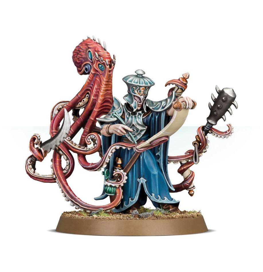 Idoneth deepkin - Lotann, Warden of the soul ledgers