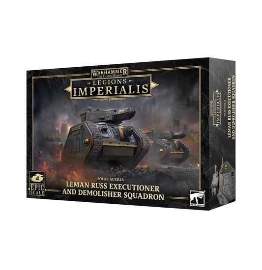 Legion Imperialis - Leman Russ Executioner And Demolisher Squadron