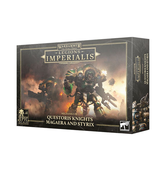 Legion imperialis - Mechanicum Knight Magaera Styrix