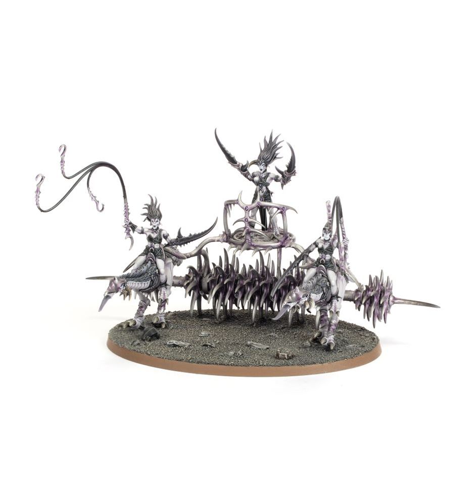 Hedonite of Slaanesh - Torment Bringer Chariot / Hellflayer/Char traqueur