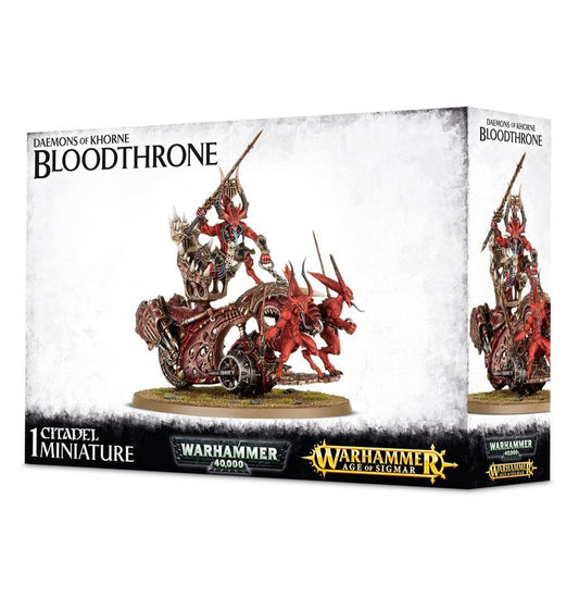 Blades of khorne - BloodThrone/Rendmaster, Herald of Khorne on Blood Throne