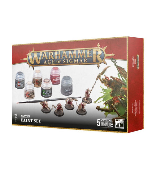 Set introduction  Peinture + figurine Skaven