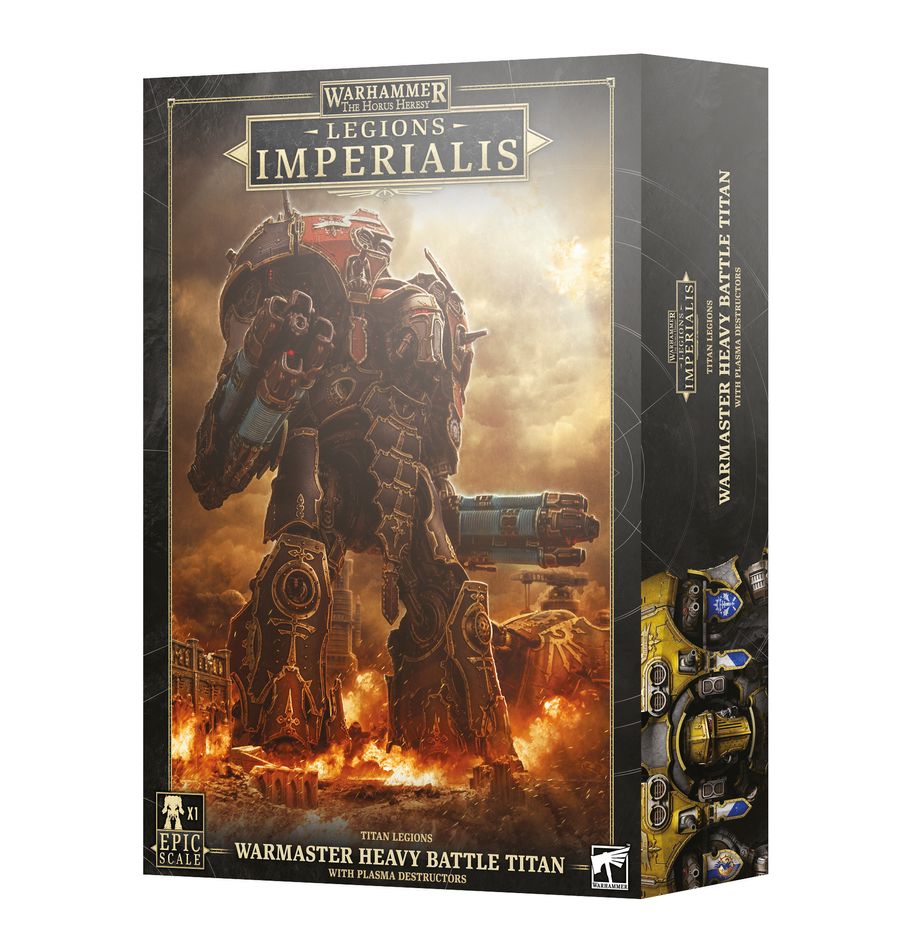 Legion imperialis - Warmaster Heavy Battle Titan Plasma Destructors