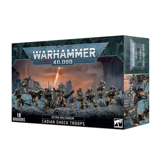 Astra Militarum - Troupes de choc cadienne
