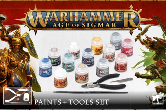 Set peintures et outils