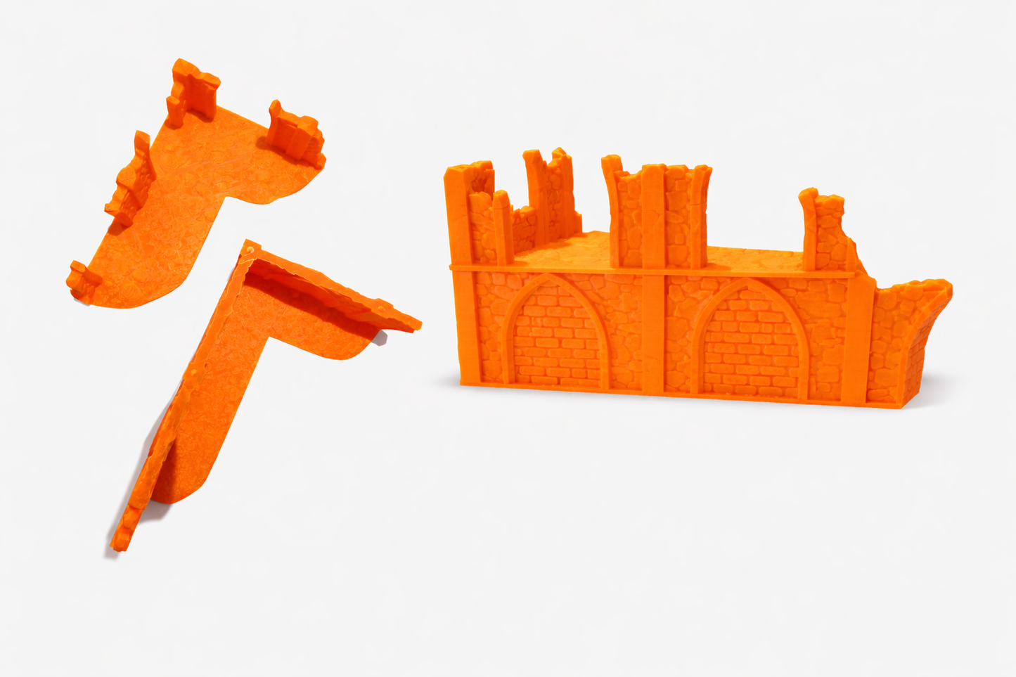 Décors Mur médiévaux 3D