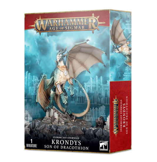 Stormcast eternals - Krondys , son of Dracothion
