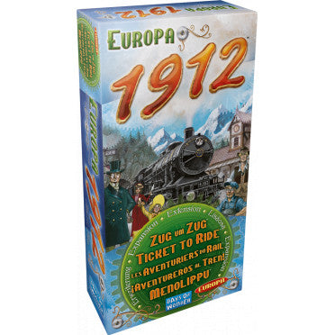 Les aventurier du rail , Europe - extension 1912