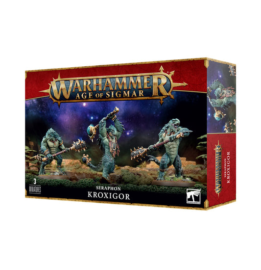 Seraphon - Kroxigor/Guerriers-nés Kroxigors