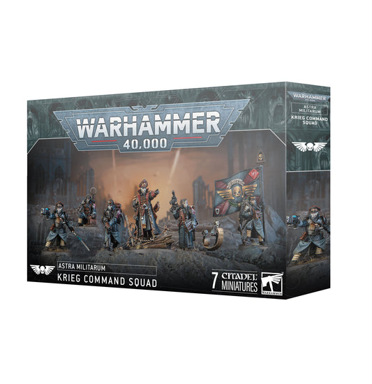 Astra Militarum - Krieg commandant squad