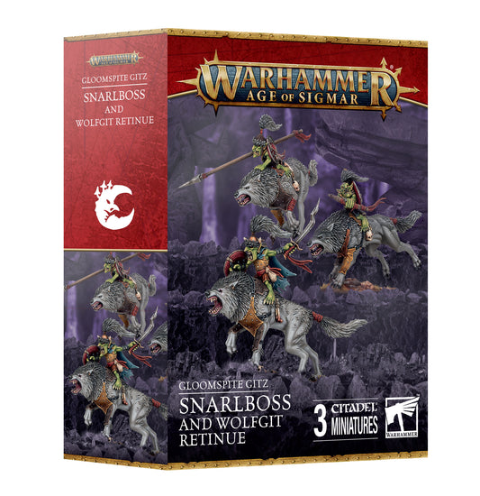Glommspite Gitz- Snarlboss And Wolfgit Retinue