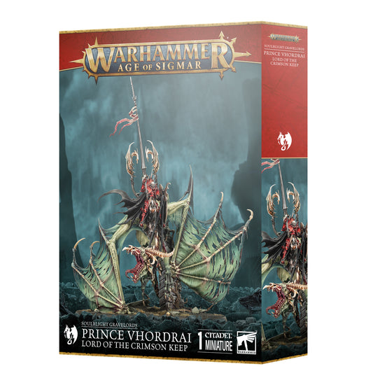 Soulblight Gravelords-Prince Vhordrai Lord of the Crimson Keep