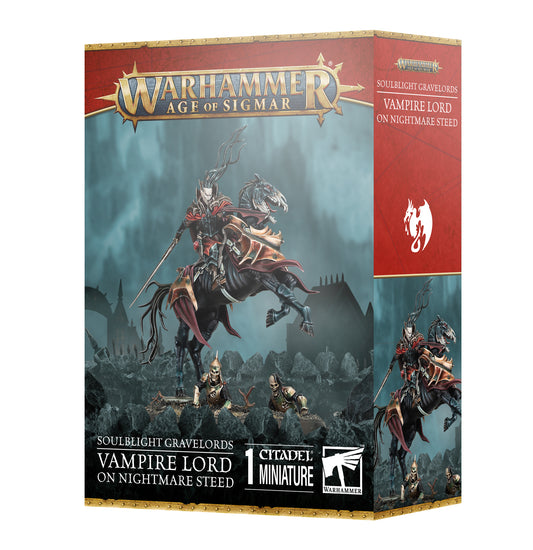 Soulblight Gravelords-Vampire Lord on Nightmare Steed