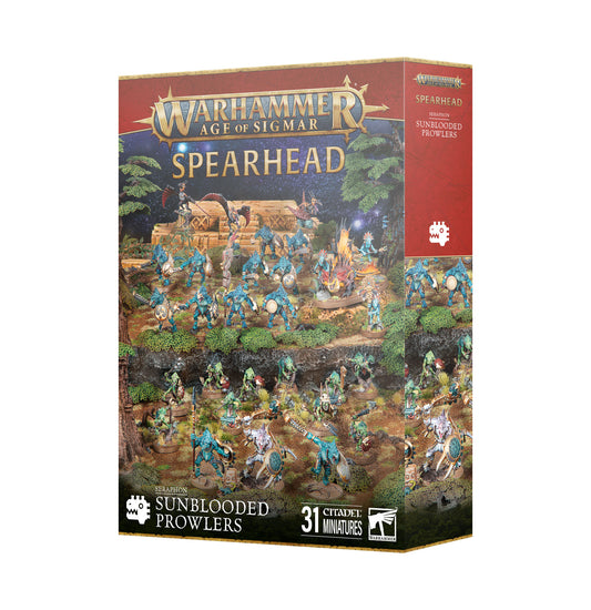 Spearhead-Seraphon-Sunblooded Prowlers